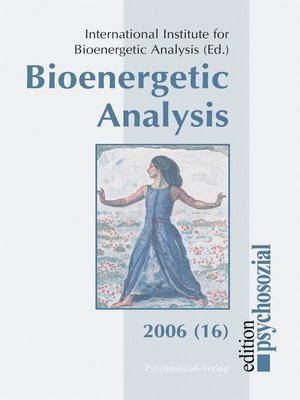 cover image of Bioenergetic Analysis